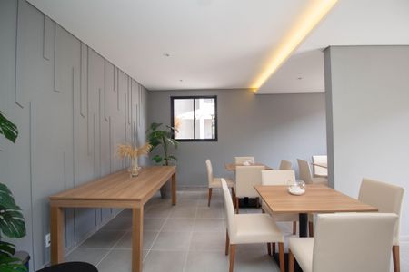 Apartamento à venda com 38m², 2 quartos e 1 vagaÁrea comum - Salão de festas