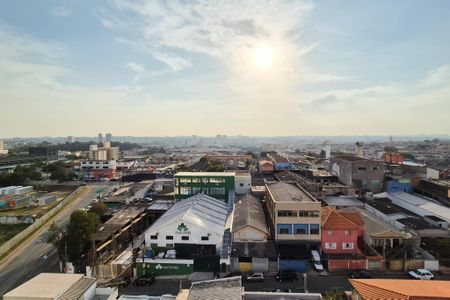 Varanda da Sala - vista de apartamento à venda com 2 quartos, 54m² em Planalto, São Bernardo do Campo