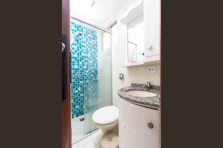 Banheiro Social de apartamento para alugar com 1 quarto, 38m² em Mercês, Curitiba