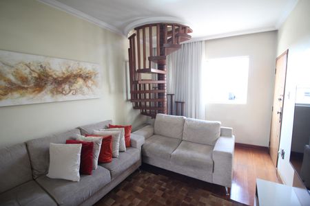 Sala de apartamento à venda com 3 quartos, 160m² em Jardim Riacho das Pedras, Contagem