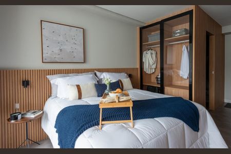 Foto 03 de apartamento à venda com 1 quarto, 46m² em Vila Clementino, São Paulo