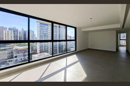 Sala de apartamento à venda com 4 quartos, 143m² em Santo Agostinho, Belo Horizonte