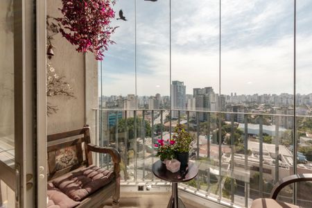 Varanda da Sala de apartamento à venda com 2 quartos, 164m² em Brooklin, São Paulo