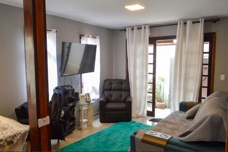 Sala de casa de condomínio à venda com 3 quartos, 120m² em Taquara, Rio de Janeiro