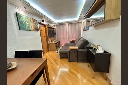 Sala de apartamento à venda com 3 quartos, 75m² em Vila Moinho Velho, São Paulo