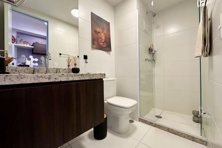 Banheiro de apartamento à venda com 1 quarto, 33m² em Centro, Rio de Janeiro