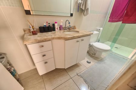 Casa de condomínio à venda com 70m², 2 quartos e 1 vagaBanheiro da Suíte 1