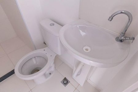 Banheiro de kitnet/studio para alugar com 1 quarto, 29m² em Campos Elíseos, São Paulo