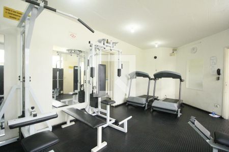 Apartamento para alugar com 33m², 1 quarto e 1 vaga Apartamento para alugar com 33m², 1 quarto e 1 vagaÁrea comum - Academia