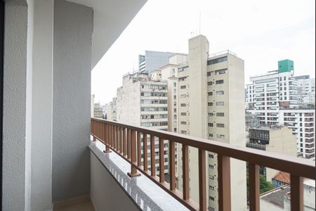 Studio à venda com 23m², 1 quarto e sem vaga Studio à venda com 23m², 1 quarto e sem vagaVaranda