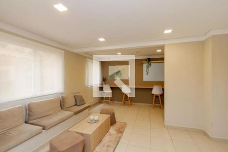 Apartamento para alugar com 32m², 2 quartos e 1 vagaÁrea comum - Salão de festas