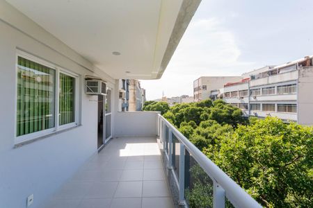 Varanda da Sala de apartamento à venda com 3 quartos, 192m² em Tijuca, Rio de Janeiro