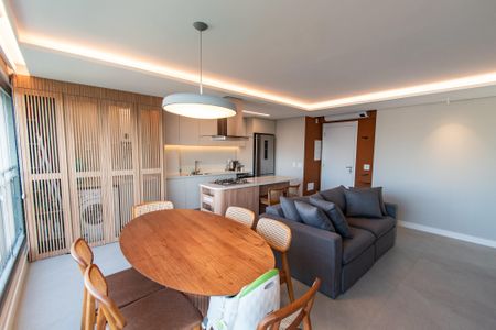 Sala de apartamento à venda com 3 quartos, 80m² em Vila Dom Pedro I, São Paulo