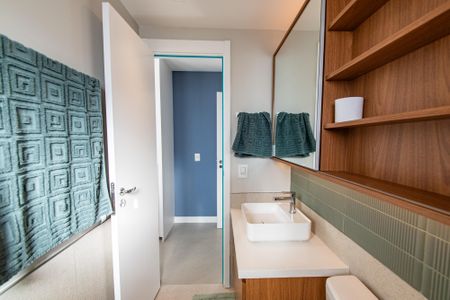 Apartamento à venda com 80m², 3 quartos e 1 vagaBanheiro da Suíte