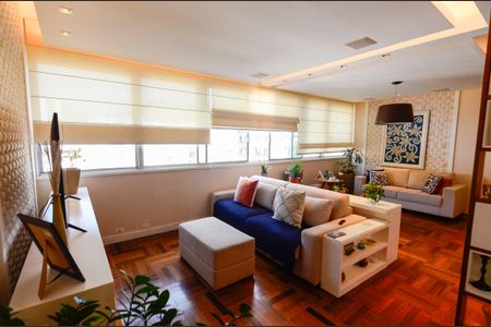 Sala de apartamento à venda com 3 quartos, 130m² em Tijuca, Rio de Janeiro