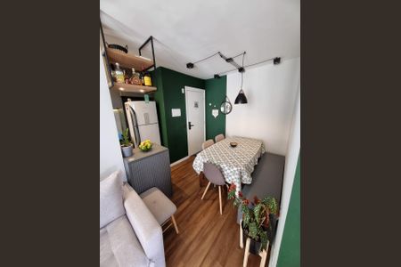 Sala de apartamento à venda com 2 quartos, 43m² em Jardim Monte Alegre, Taboão da Serra