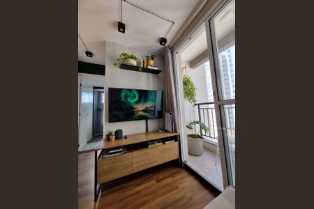 Sala de apartamento à venda com 2 quartos, 43m² em Jardim Monte Alegre, Taboão da Serra