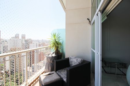 Varanda da Sala de apartamento à venda com 2 quartos, 109m² em Moema, São Paulo