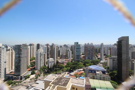 Vista Varanda da Sala de apartamento à venda com 2 quartos, 109m² em Moema, São Paulo