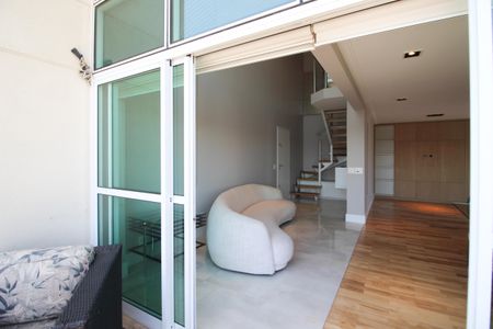 Varanda da Sala de apartamento à venda com 2 quartos, 109m² em Moema, São Paulo