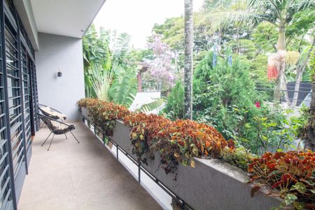 Varanda da Sala de casa à venda com 5 quartos, 340m² em Brooklin, São Paulo