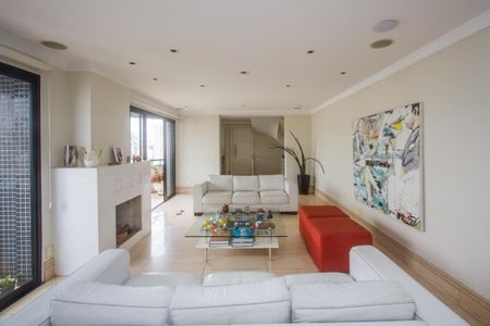 Sala de apartamento à venda com 4 quartos, 390m² em Campo Belo, São Paulo