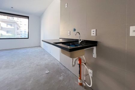 Apartamento à venda com 28m², 1 quarto e 1 vaga