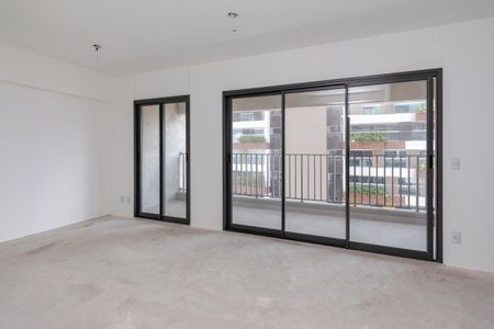 Sala/ Cozinha de apartamento à venda com 2 quartos, 71m² em Jardim das Acacias, São Paulo