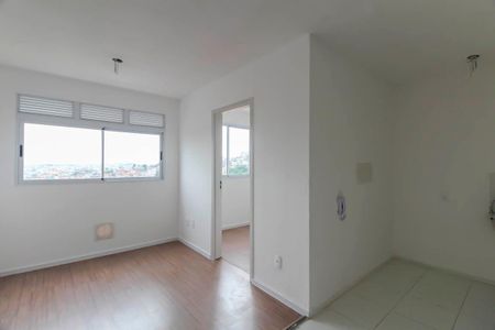 Sala/Cozinha de apartamento para alugar com 2 quartos, 36m² em Fazenda da Juta, São Paulo