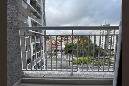 Varanda da Sala de apartamento para alugar com 1 quarto, 25m² em Vila Butantã, São Paulo