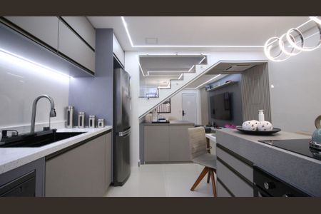 Casa de condomínio à venda com 90m², 2 quartos e 2 vagasCozinha