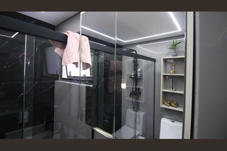 Casa de condomínio à venda com 90m², 2 quartos e 2 vagasBanheiro Suíte 1