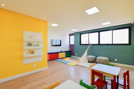 Apartamento à venda com 28m², 1 quarto e sem vaga Apartamento à venda com 28m², 1 quarto e sem vagaÁrea comum - Brinquedoteca