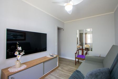 Sala de apartamento à venda com 2 quartos, 70m² em Campestre, Santo André