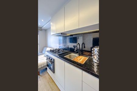 Apartamento à venda com 29m², 1 quarto e sem vagaCozinha e Área de Serviço