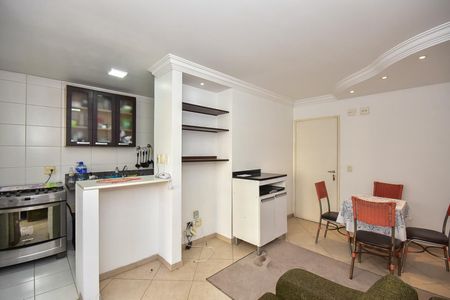 Sala de apartamento para alugar com 1 quarto, 40m² em Super Quadra Morumbi, São Paulo