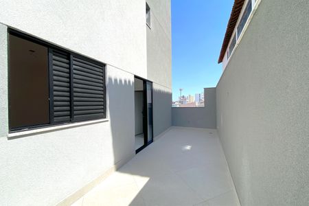 Varanda da Sala de apartamento à venda com 2 quartos, 102m² em Alto Barroca, Belo Horizonte