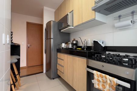 Cozinha de apartamento à venda com 2 quartos, 44m² em Vila Barros, Guarulhos