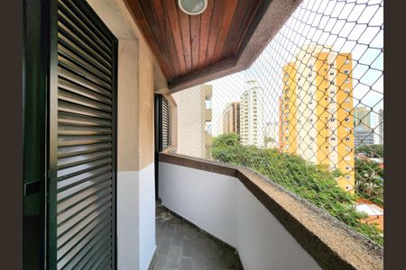 Apartamento à venda com 127m², 3 quartos e 2 vagasVaranda do Quarto 2