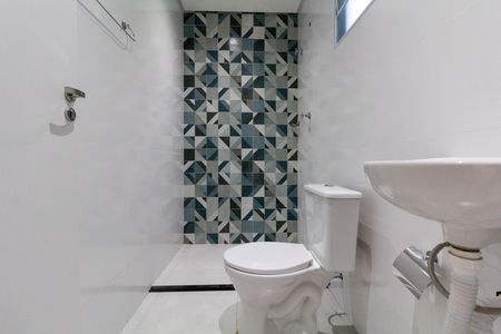 Banheiro de apartamento para alugar com 1 quarto, 55m² em Tatuapé, São Paulo
