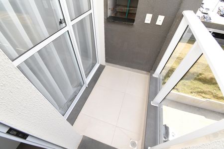 Sacada com Churrasqueira de apartamento para alugar com 2 quartos, 59m² em Colônia Rio Grande, São José dos Pinhais