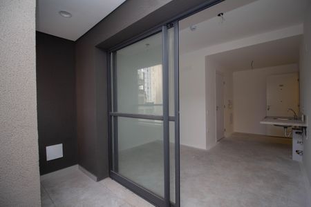 Varanda da Sala de apartamento à venda com 1 quarto, 27m² em Vila Primavera, São Paulo