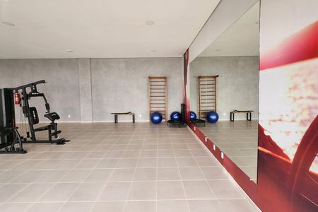 Apartamento para alugar com 54m², 2 quartos e 1 vaga Apartamento para alugar com 54m², 2 quartos e 1 vagaÁrea comum - Academia