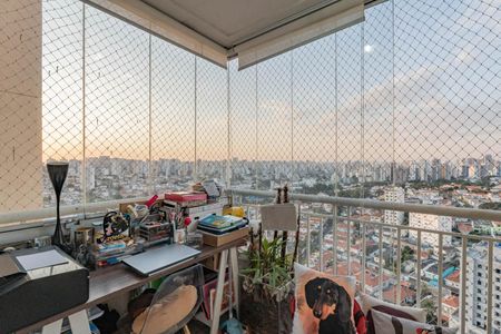 Varanda de apartamento à venda com 3 quartos, 85m² em Vila Santo Estefano, São Paulo