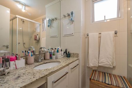 Apartamento à venda com 85m², 3 quartos e 2 vagasBanheiro da Suíte