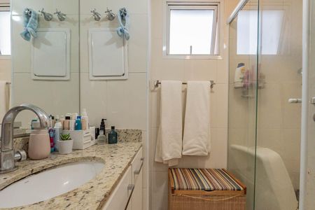 Apartamento à venda com 85m², 3 quartos e 2 vagasBanheiro da Suíte