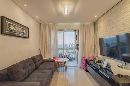 Sala de apartamento à venda com 3 quartos, 85m² em Vila Santo Estefano, São Paulo