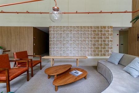 Apartamento à venda com 46m², 1 quarto e 1 vaga Apartamento à venda com 46m², 1 quarto e 1 vagaHall Social