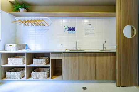 Apartamento à venda com 46m², 1 quarto e 1 vaga Apartamento à venda com 46m², 1 quarto e 1 vagaLavanderia