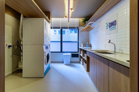 Apartamento à venda com 46m², 1 quarto e 1 vaga Apartamento à venda com 46m², 1 quarto e 1 vagaLavanderia